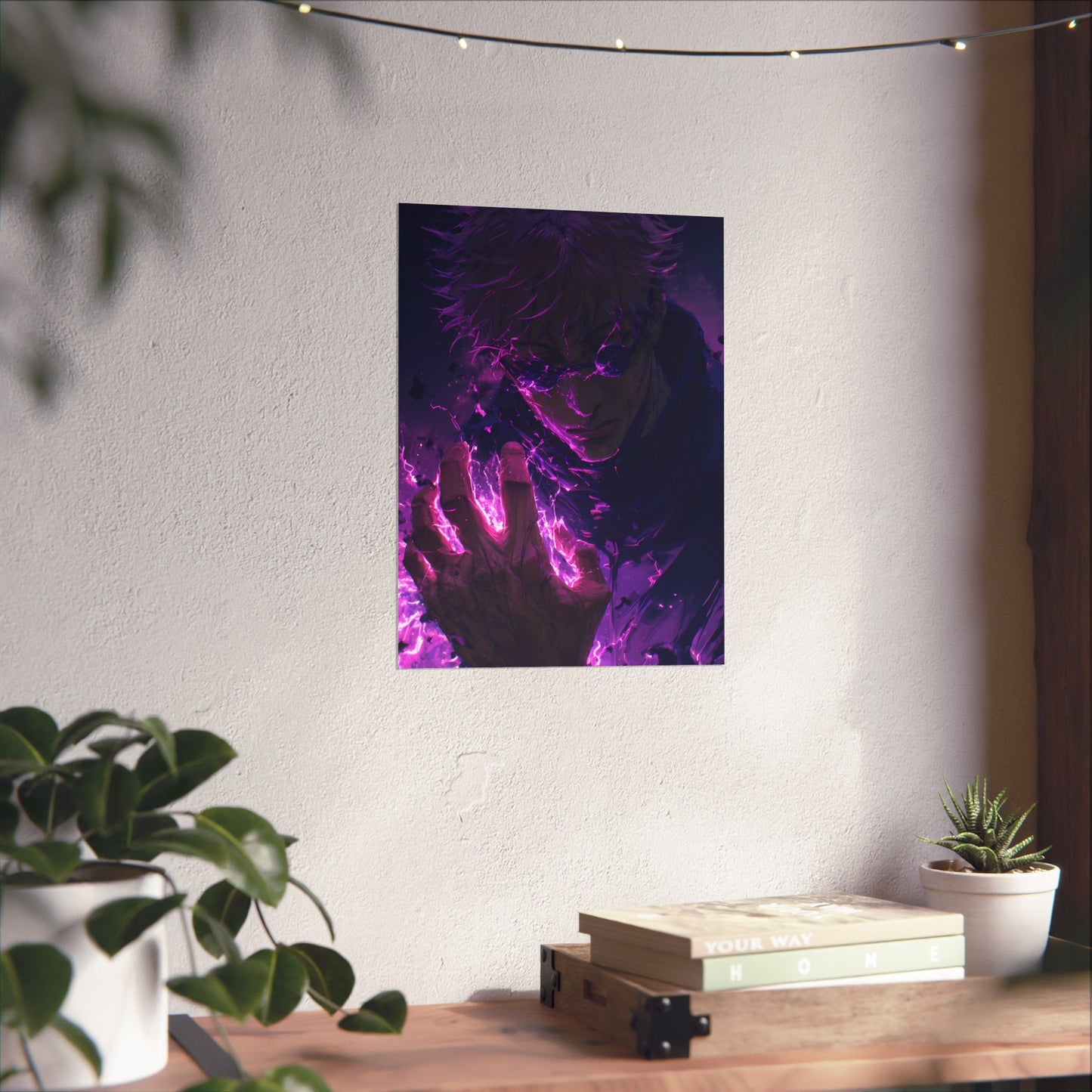 Gojo Satoru, Limitless Power Jujutsu Kaisen Anime Matte Vertical Poster Wall Art