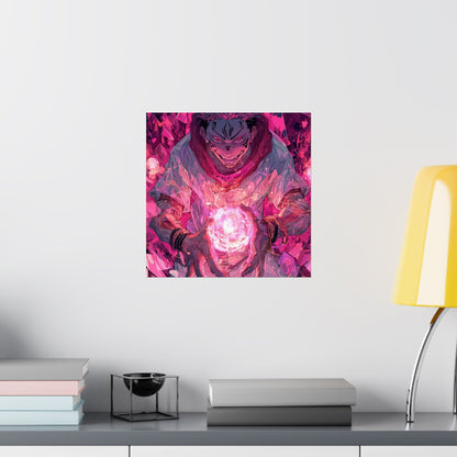 Ryomen Sukuna, Jujutsu Kaisen Anime Matte Vertical Poster Wall Art