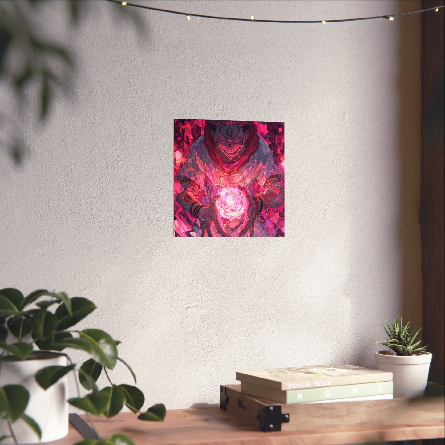 Ryomen Sukuna, Jujutsu Kaisen Anime Matte Vertical Poster Wall Art