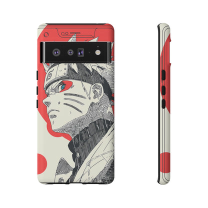Naruto Uzumaki Sage Mode Senjutsu Naruto Shippuden Anime-Inspired Phone Case: Tough Cases, Phone Cover