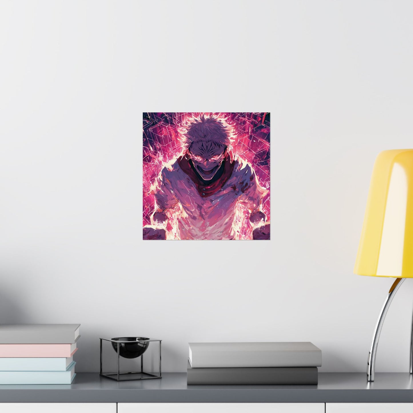 Ryomen Sukuna, Jujutsu Kaisen Anime Fan Art Vertical Poster Wall Art