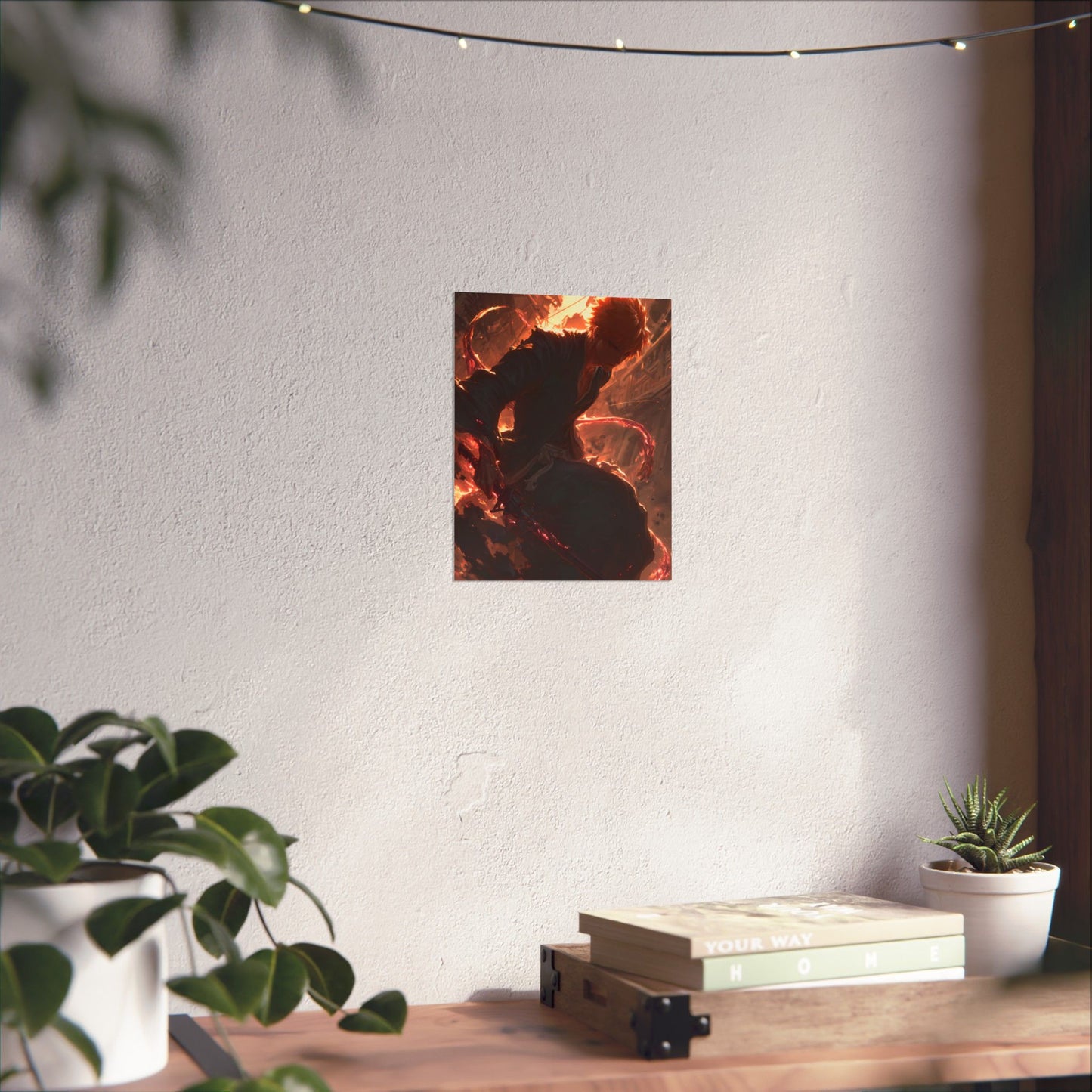Ichigo Kurosaki Bleach Thousand Year Blood War Anime Matte Vertical Poster Wall Art