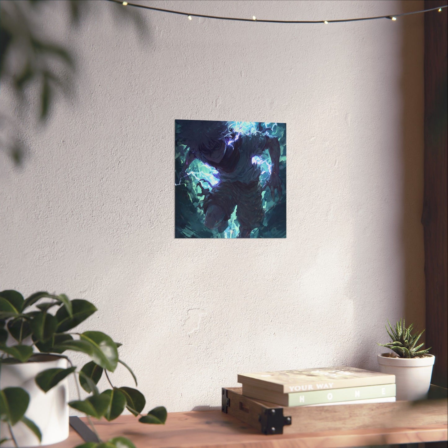 Killua Zoldyck, Hunter X Hunter Anime Matte Vertical Poster Wall Art