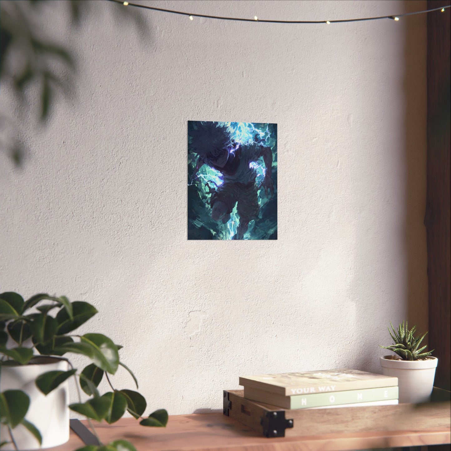 Killua Zoldyck, Hunter X Hunter Anime Matte Vertical Poster Wall Art