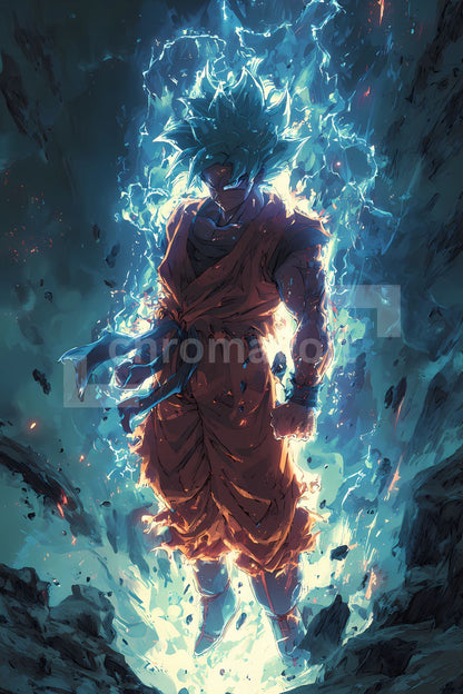 Dragon Ball Super, DBZ Anime Posters, Matte Vertical Poster Wall Art