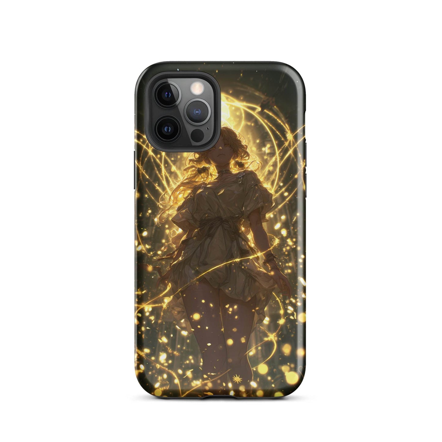 Aura, The Radiant Enchantress, Original Anime Art Tough Case for iPhone® - Chromavolt
