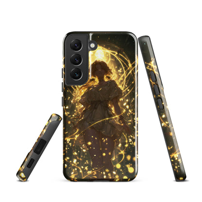 Aura, The Radiant Enchantress, Original Anime Art Tough case for Samsung® - Chromavolt