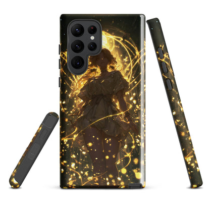 Aura, The Radiant Enchantress, Original Anime Art Tough case for Samsung® - Chromavolt