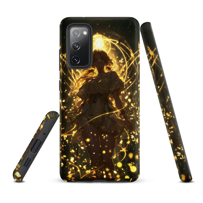 Aura, The Radiant Enchantress, Original Anime Art Tough case for Samsung® - Chromavolt