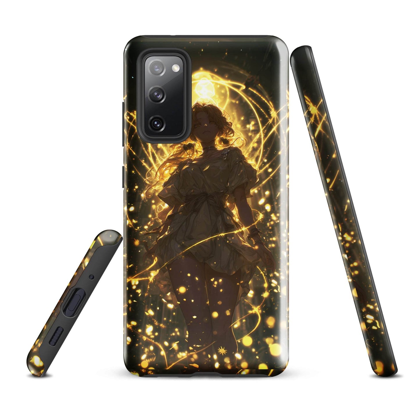 Aura, The Radiant Enchantress, Original Anime Art Tough case for Samsung® - Chromavolt