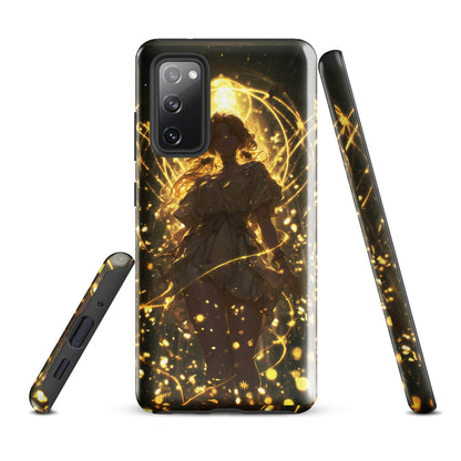 Aura, The Radiant Enchantress, Original Anime Art Tough case for Samsung® - Chromavolt
