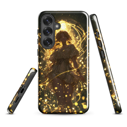 Aura, The Radiant Enchantress, Original Anime Art Tough case for Samsung® - Chromavolt