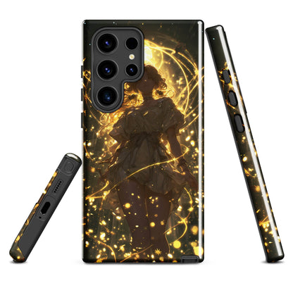Aura, The Radiant Enchantress, Original Anime Art Tough case for Samsung® - Chromavolt