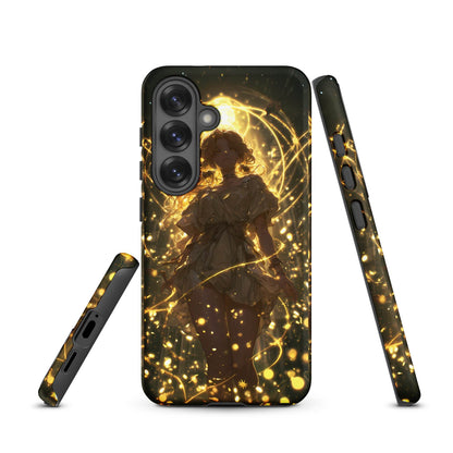 Aura, The Radiant Enchantress, Original Anime Art Tough case for Samsung® - Chromavolt