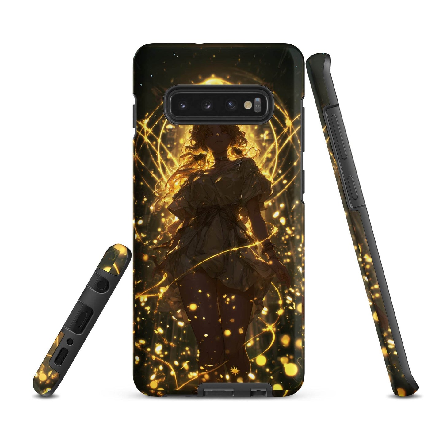 Aura, The Radiant Enchantress, Original Anime Art Tough case for Samsung® - Chromavolt