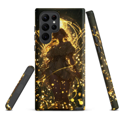 Aura, The Radiant Enchantress, Original Anime Art Tough case for Samsung® - Chromavolt