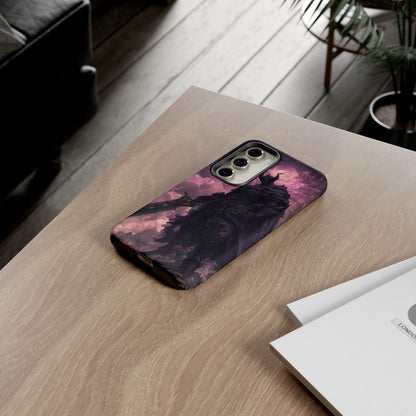 Dark Elemental Knight, Original Anime Art Tough Case for iPhone®