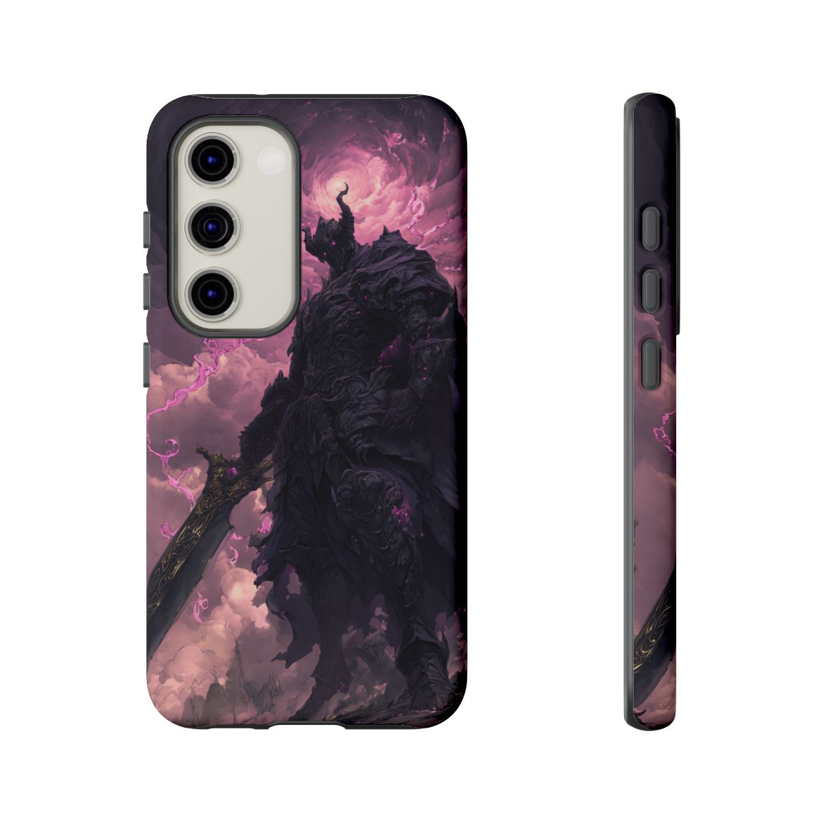 Dark Elemental Knight, Original Anime Art Tough Case for iPhone®