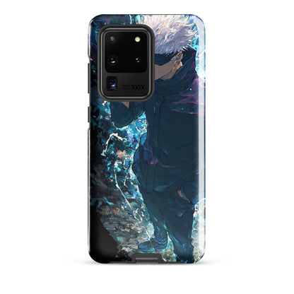 Gojo Satoru Tough case for Samsung, Jujutsu Kaisen Anime Fan Art - Chromavolt