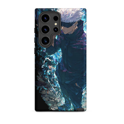 Gojo Satoru Tough case for Samsung, Jujutsu Kaisen Anime Fan Art - Chromavolt