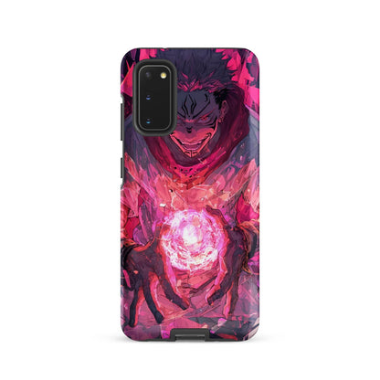 Jujutsu Kaisen Samsung Case, Ryomen Sukuna Tough Anime Case for Samsung - Chromavolt