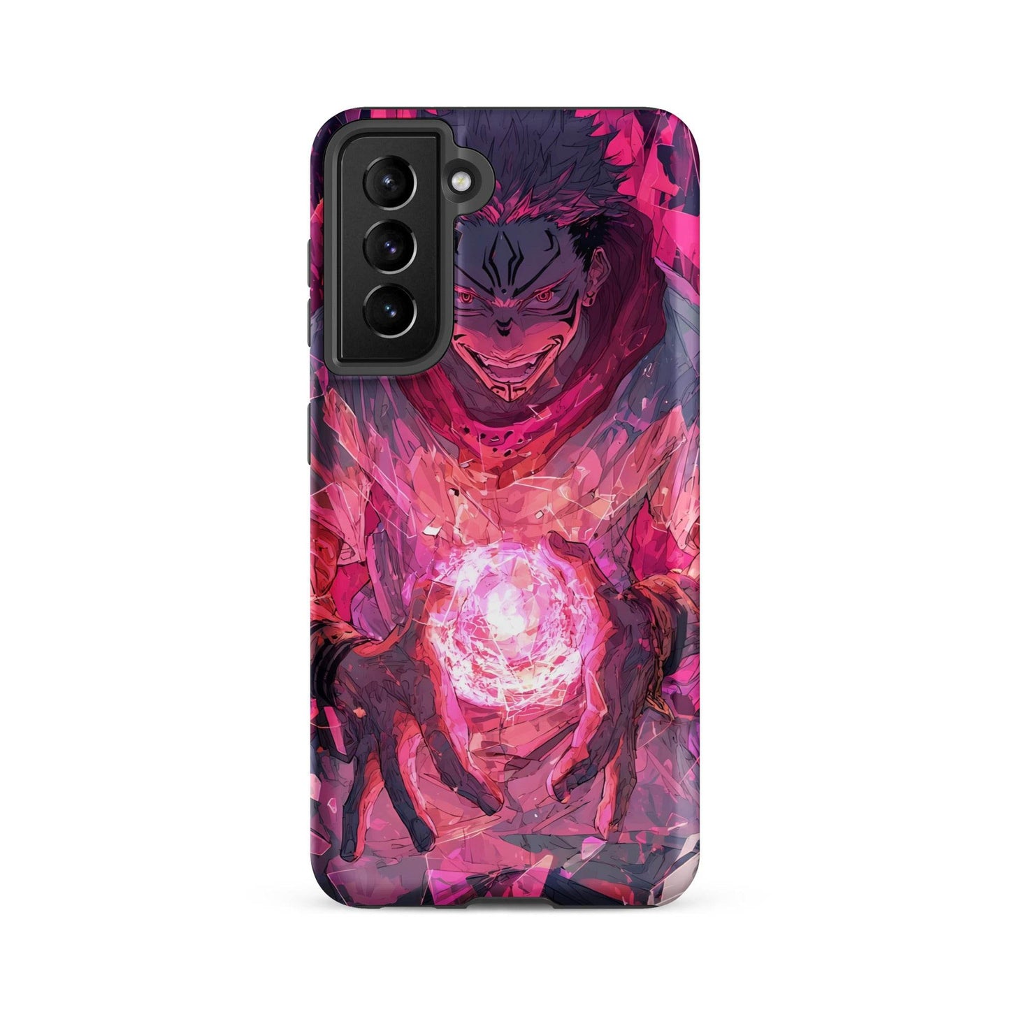 Jujutsu Kaisen Samsung Case, Ryomen Sukuna Tough Anime Case for Samsung - Chromavolt