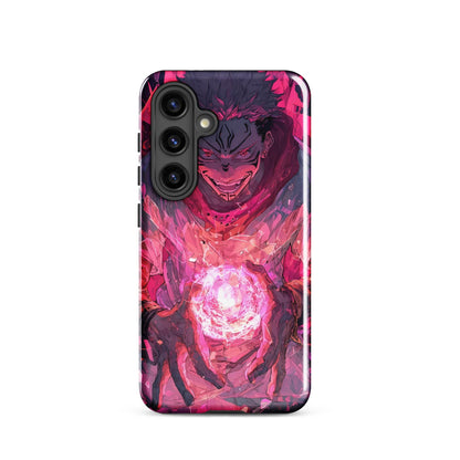 Jujutsu Kaisen Samsung Case, Ryomen Sukuna Tough Anime Case for Samsung - Chromavolt