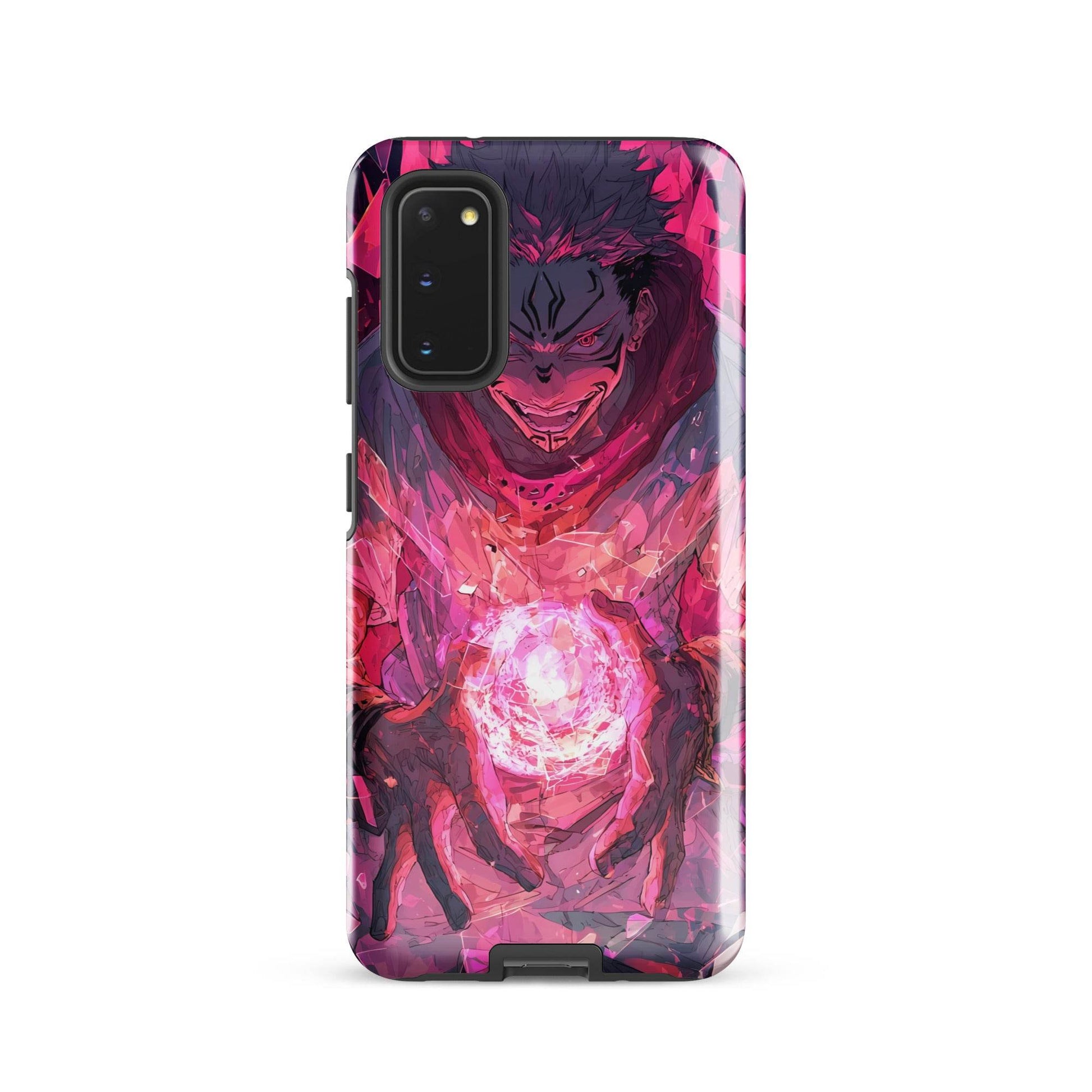 Jujutsu Kaisen Samsung Case, Ryomen Sukuna Tough Anime Case for Samsung - Chromavolt