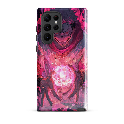 Jujutsu Kaisen Samsung Case, Ryomen Sukuna Tough Anime Case for Samsung - Chromavolt