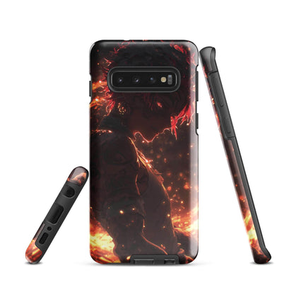 Kaelen, The Emberheart, Original Anime Character Tough case for Samsung® - Chromavolt