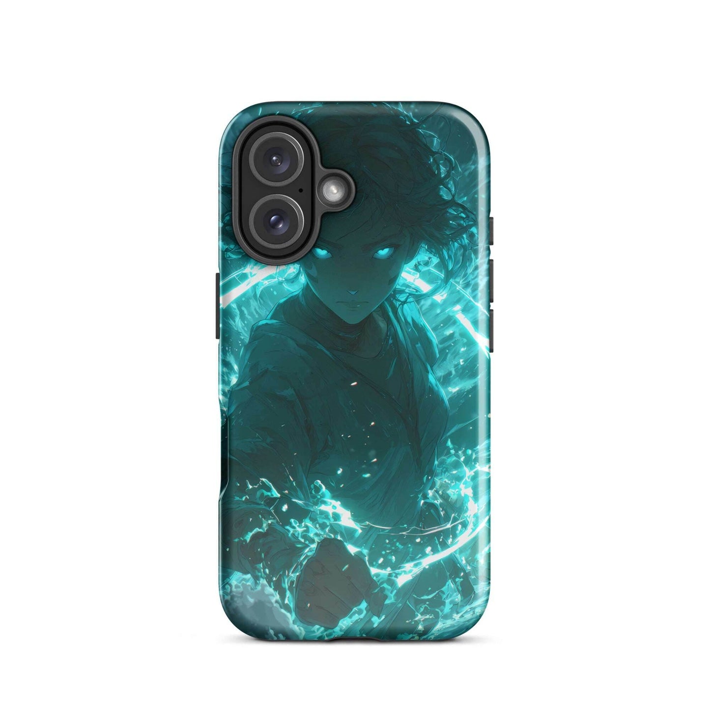 Lyra the Tidal Weaver, Original Anime Character Art Tough Case for iPhone - Chromavolt