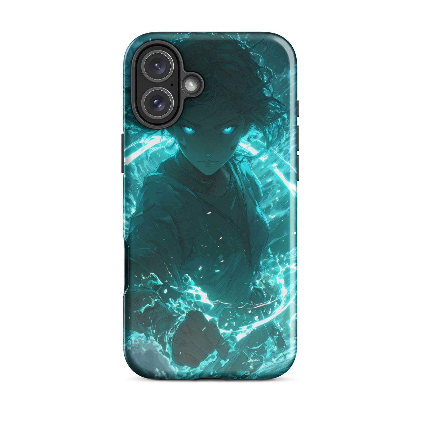 Lyra the Tidal Weaver, Original Anime Character Art Tough Case for iPhone - Chromavolt