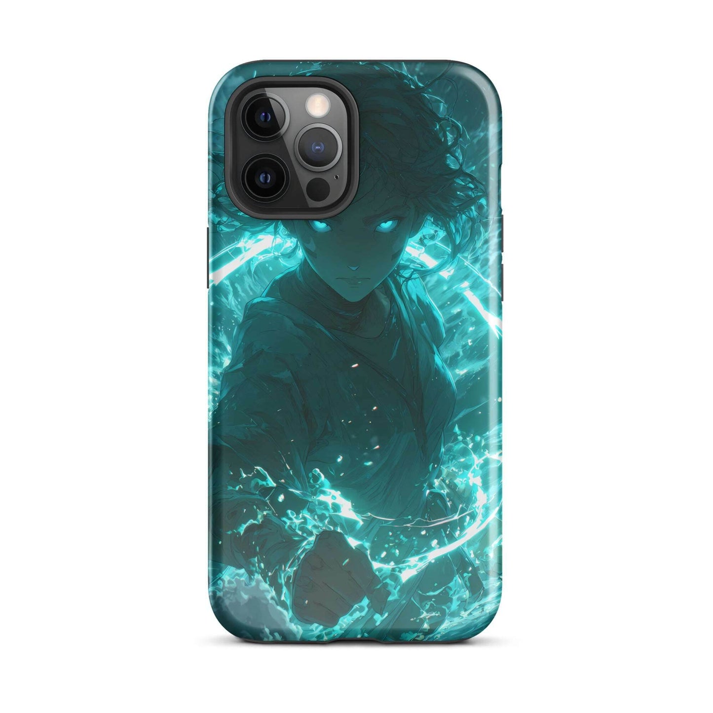 Lyra the Tidal Weaver, Original Anime Character Art Tough Case for iPhone - Chromavolt