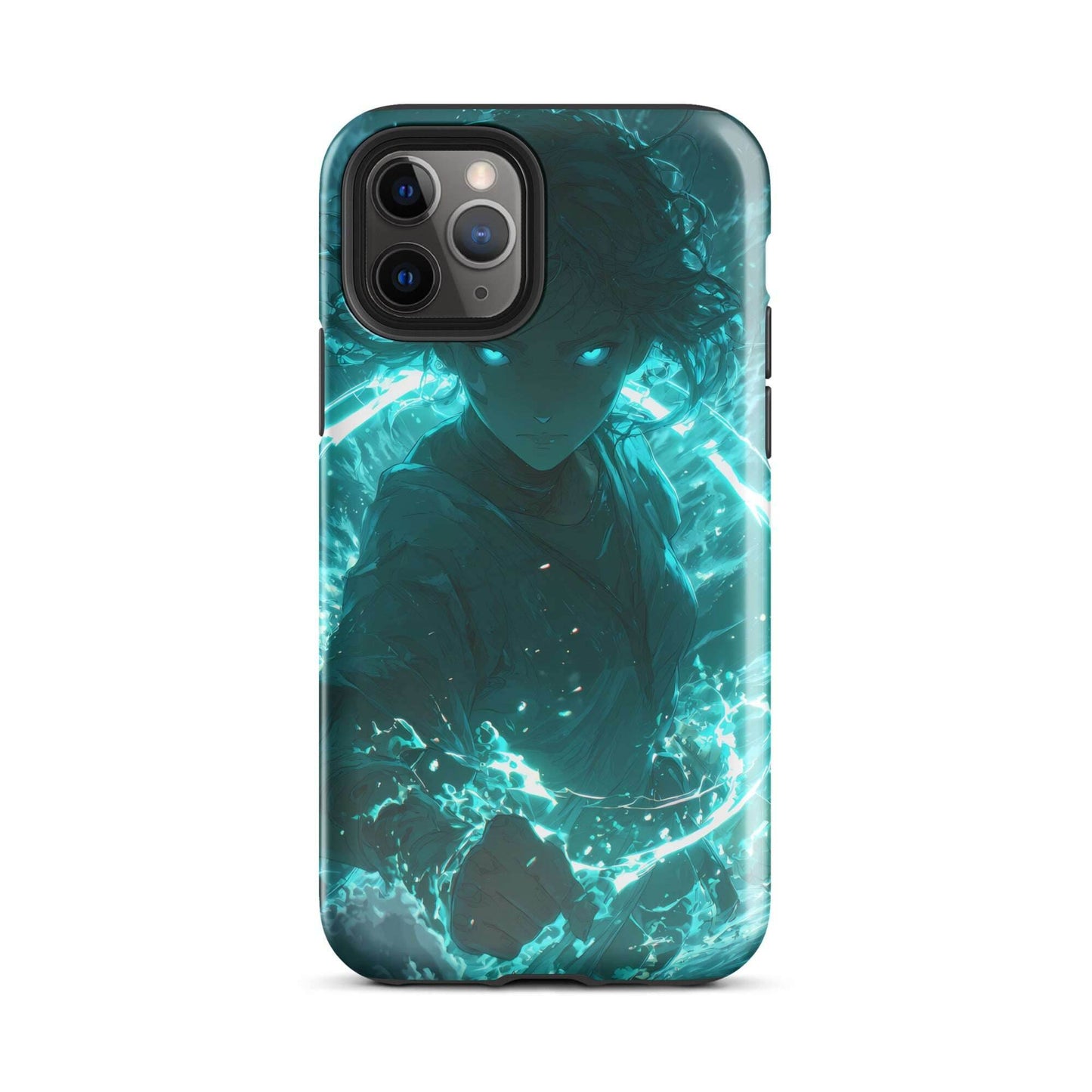 Lyra the Tidal Weaver, Original Anime Character Art Tough Case for iPhone - Chromavolt