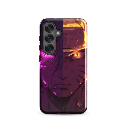 Sasuke Uchiha and Naruto Uzumaki, Naruto Shippuden Anime Tough case for Samsung - Chromavolt