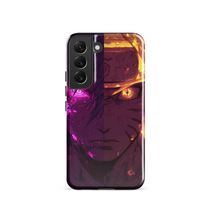 Sasuke Uchiha and Naruto Uzumaki, Naruto Shippuden Anime Tough case for Samsung - Chromavolt