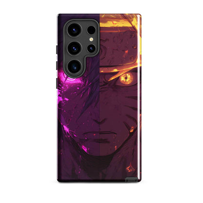 Sasuke Uchiha and Naruto Uzumaki, Naruto Shippuden Anime Tough case for Samsung - Chromavolt