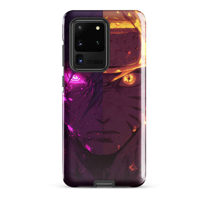 Sasuke Uchiha and Naruto Uzumaki, Naruto Shippuden Anime Tough case for Samsung - Chromavolt