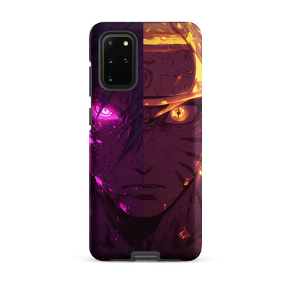 Sasuke Uchiha and Naruto Uzumaki, Naruto Shippuden Anime Tough case for Samsung - Chromavolt