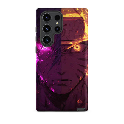 Sasuke Uchiha and Naruto Uzumaki, Naruto Shippuden Anime Tough case for Samsung - Chromavolt