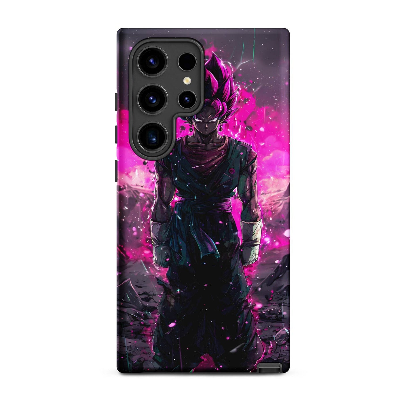 Super Saiyan Blue and Pink Rose Vegito, Dragon Ball Super Anime Fan Art Tough case for Samsung® - Chromavolt