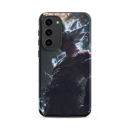 Super Saiyan Ultra Instinct Goku, Dragon Ball Z Super Tough case for Samsung - Chromavolt