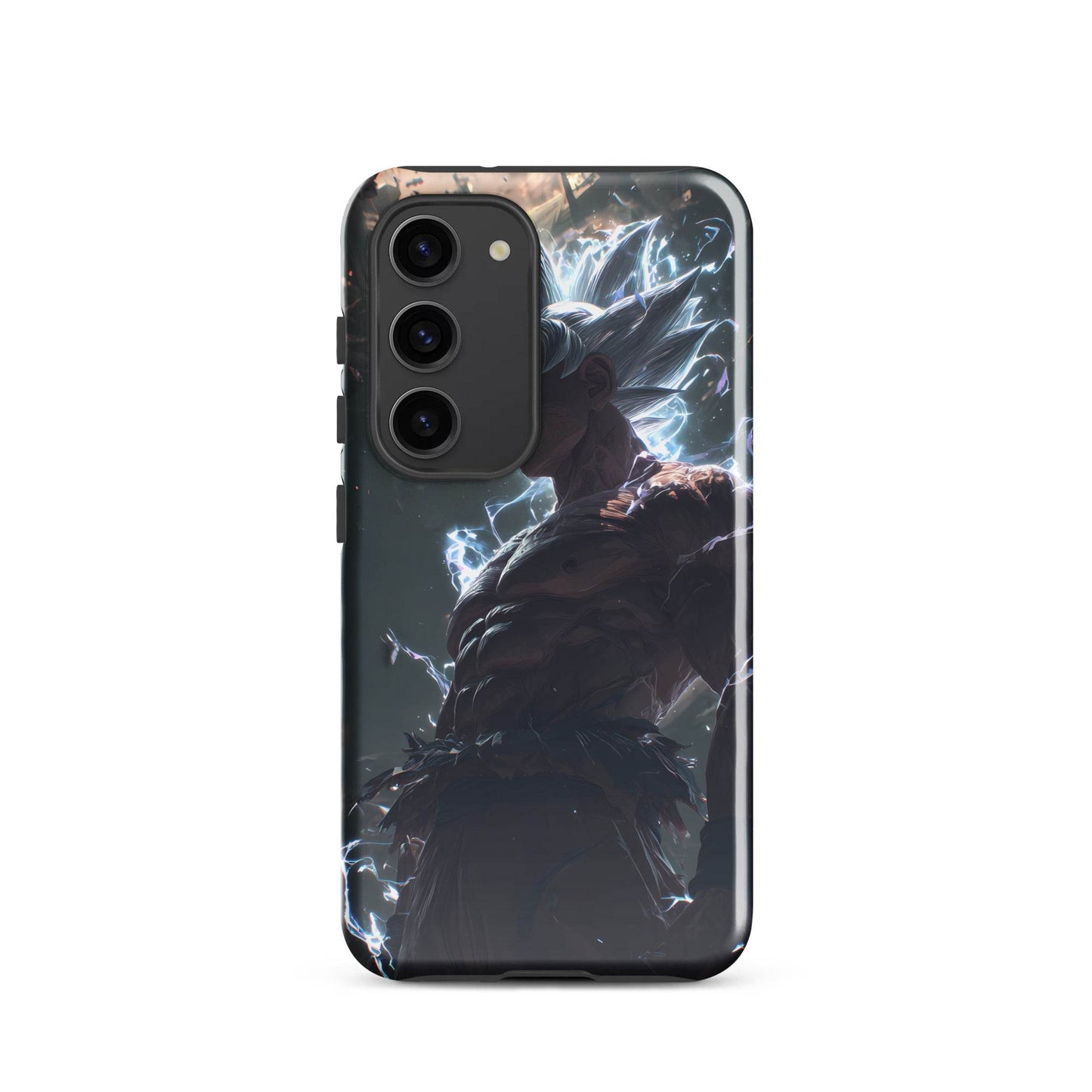 Super Saiyan Ultra Instinct Goku, Dragon Ball Z Super Tough case for Samsung - Chromavolt