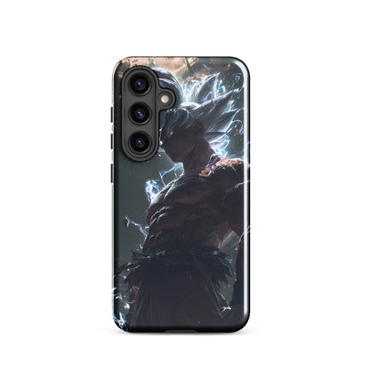 Super Saiyan Ultra Instinct Goku, Dragon Ball Z Super Tough case for Samsung - Chromavolt