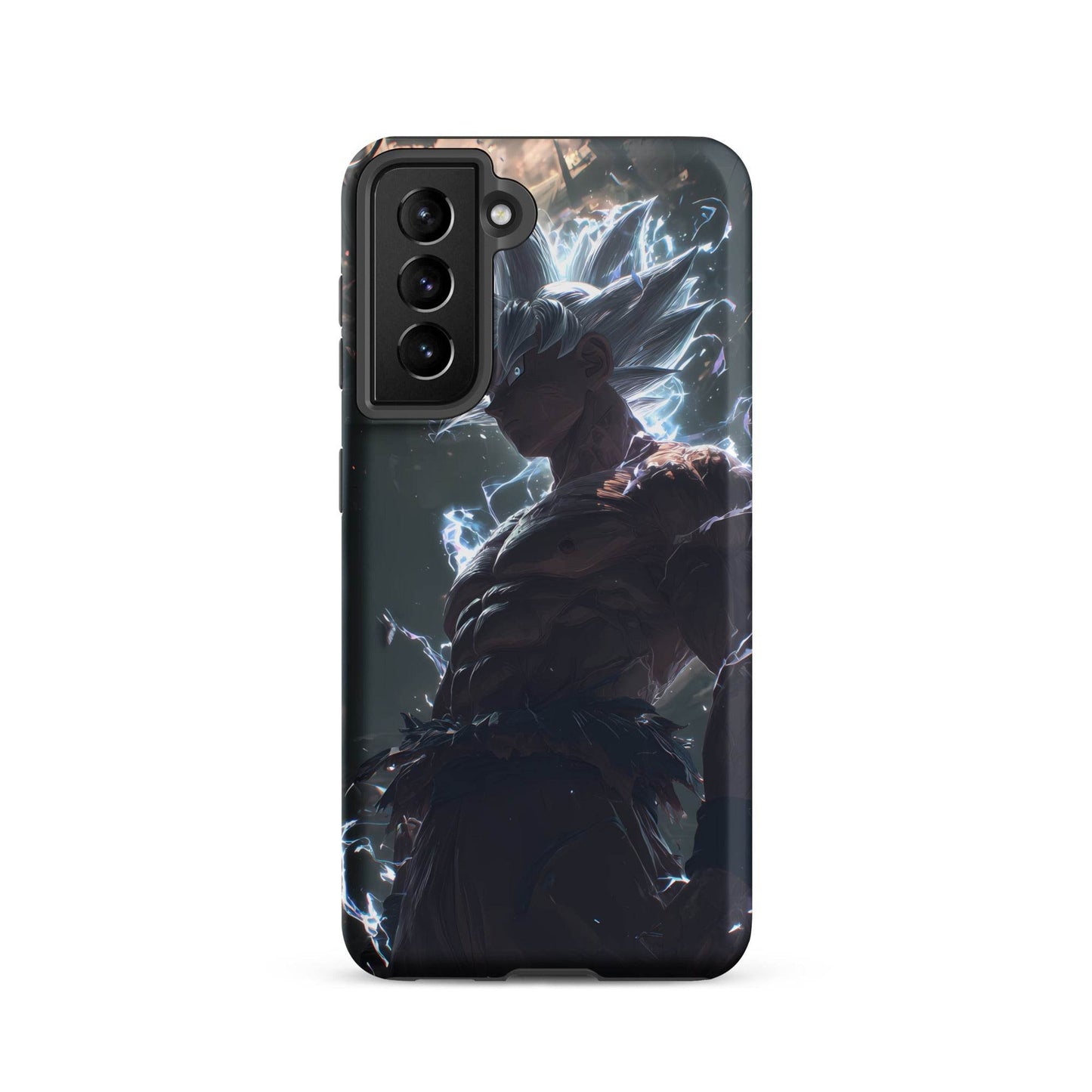 Super Saiyan Ultra Instinct Goku, Dragon Ball Z Super Tough case for Samsung - Chromavolt