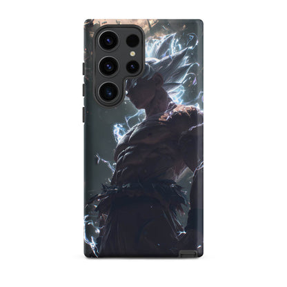 Super Saiyan Ultra Instinct Goku, Dragon Ball Z Super Tough case for Samsung - Chromavolt