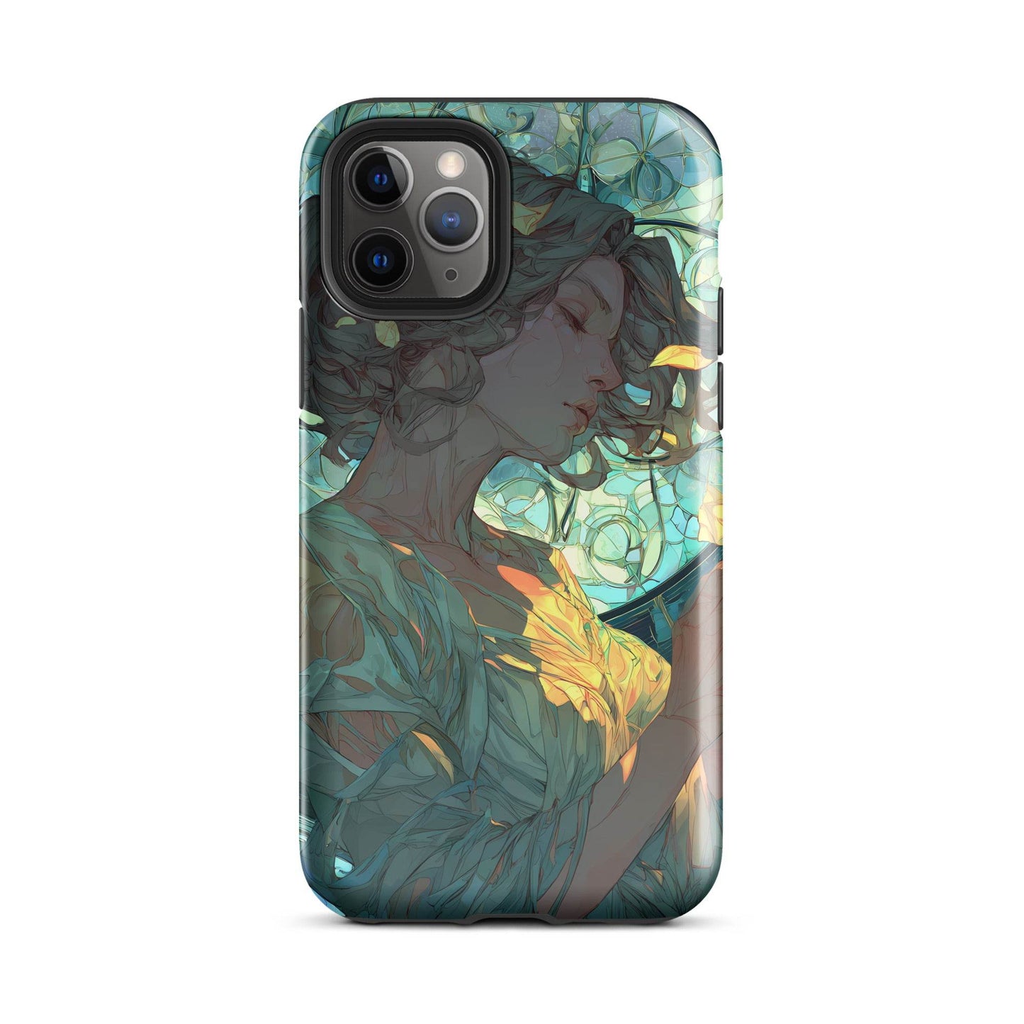 Virgo Zodiac Sign Fan Art Tough Case for iPhone® - Chromavolt