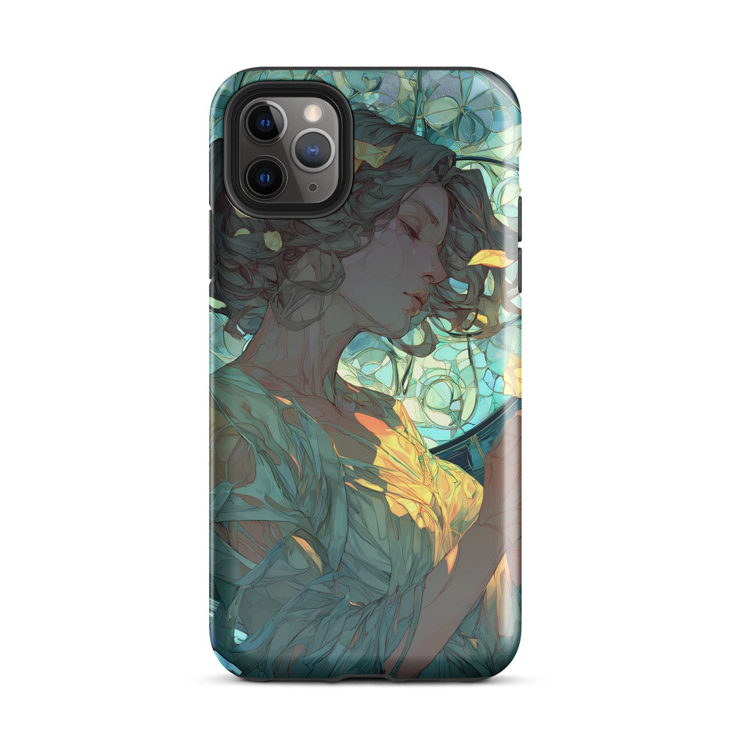 Virgo Zodiac Sign Fan Art Tough Case for iPhone® - Chromavolt