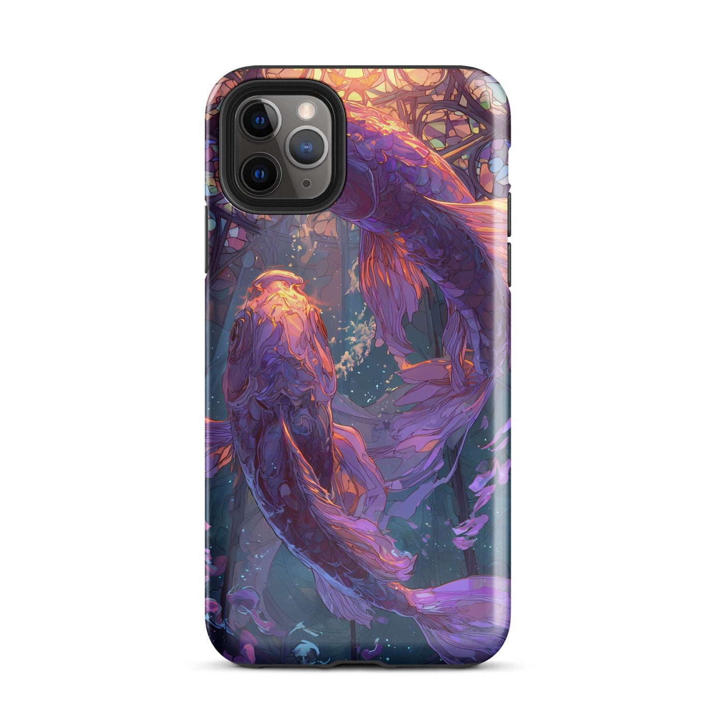 Pisces Zodiac Sign Fan Art Tough Case for iPhone® - Chromavolt