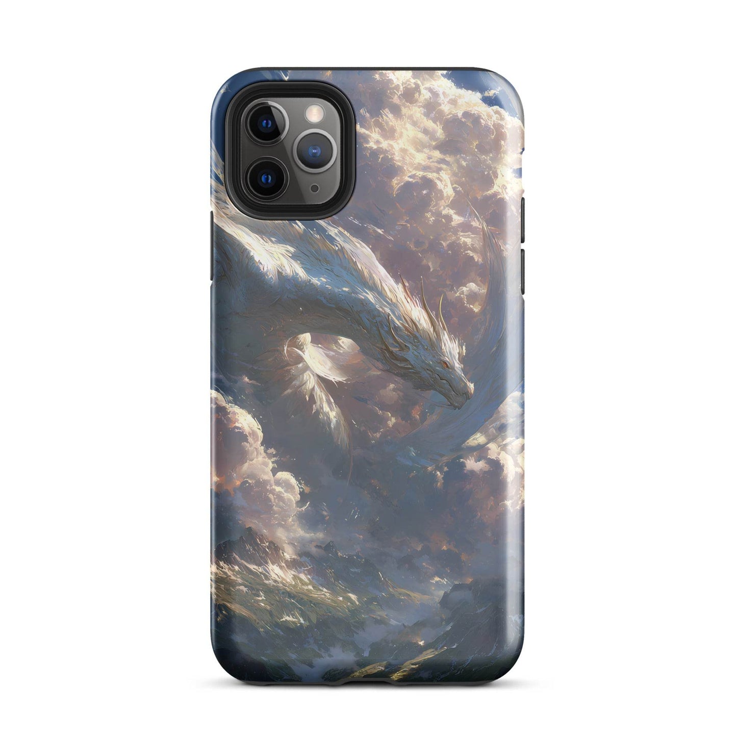 Wind Dragon: The Sky Dancer Fantasy Art Tough Case for iPhone® - Chromavolt